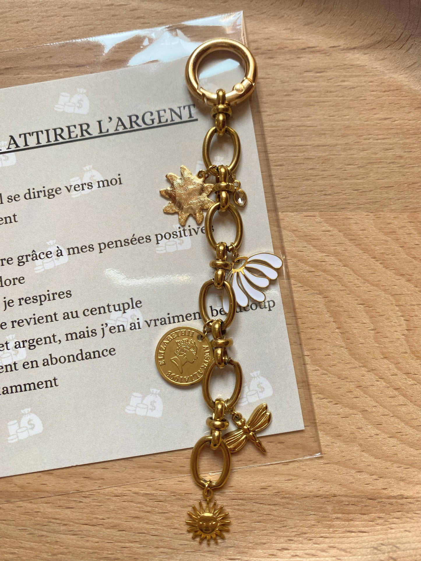 Porte clefs - Abondance d’argent