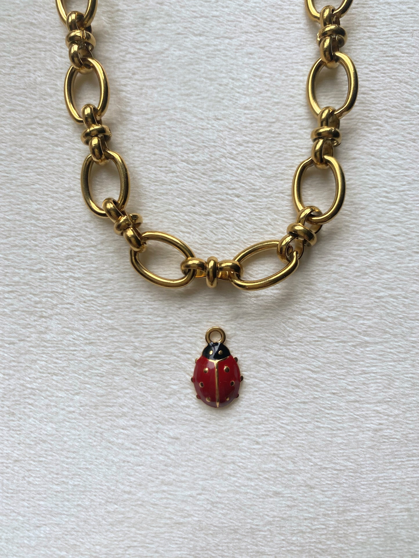 Charms coccinelle