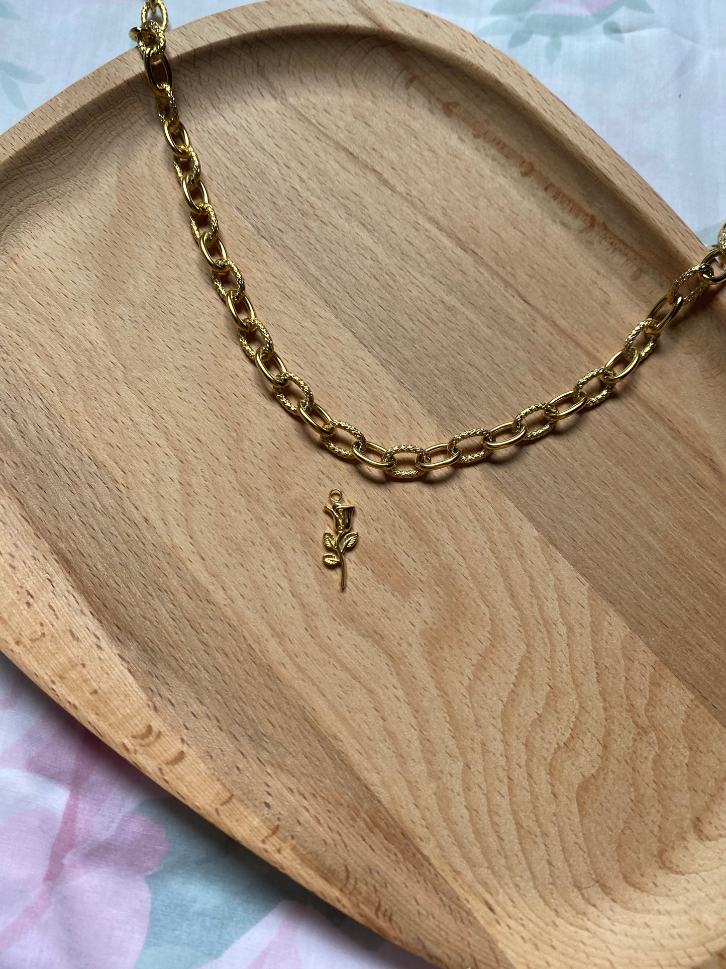 Charms « rose »