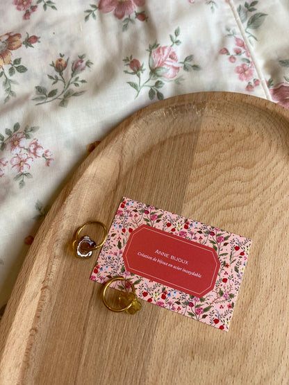 Créoles fleurs - édition automne