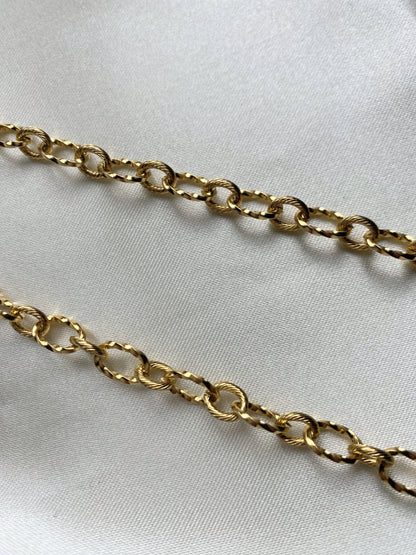 Chaîne striée alternée