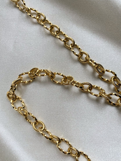 Chaîne striée alternée